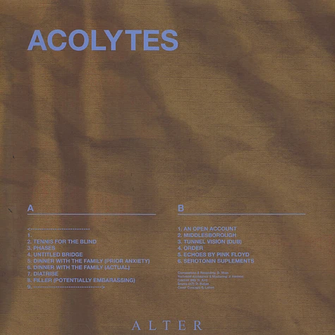 Acolytes - Acolytes