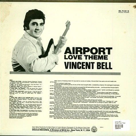Vinnie Bell - Airport Love Theme