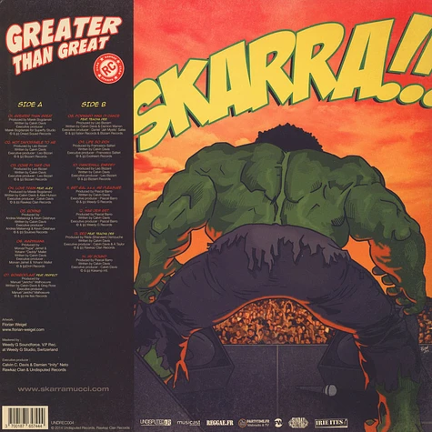 Skarra Mucci - Greater Than Great (Damaged Sleeve)