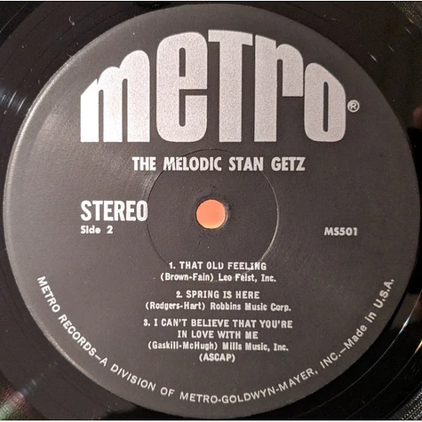 Stan Getz - The Melodic Stan Getz