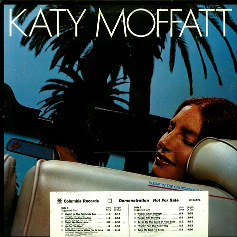 Katy Moffatt - Kissin' In The California Sun