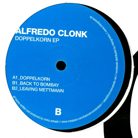 Alfredo Clonk - Doppelkorn EP