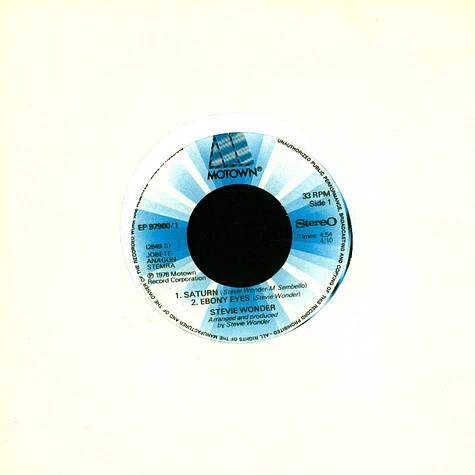 Stevie Wonder - Saturn