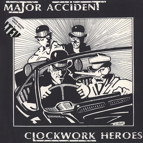 Major Accident - Clockwork Heroes - The Best Of White Vinyl Edition