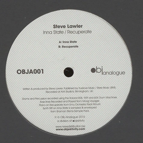 Steve Lawler - Inna State