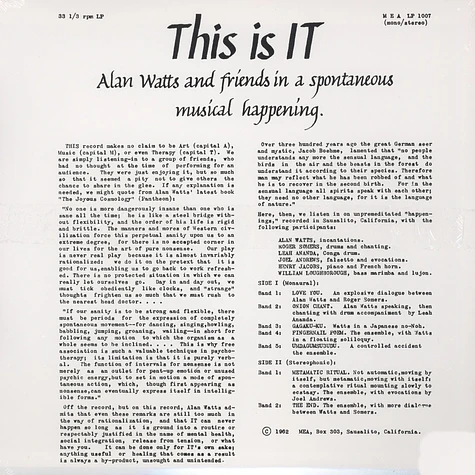Alan Watts - This Is It!