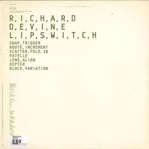 Richard Devine - Lipswitch