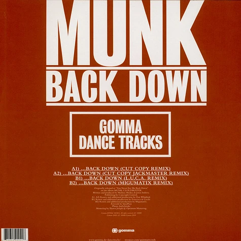 Munk - Back Down