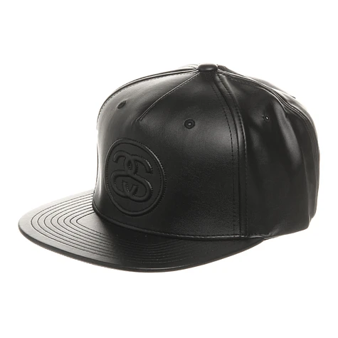Stüssy - 3D SS Leather Strapback Cap