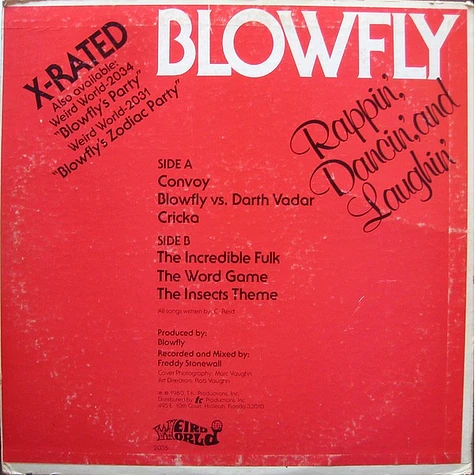 Blowfly - Rappin', Dancin', And Laughin'