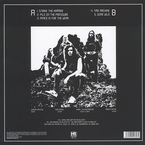 Blizzen - Time Machine Black Vinyl Edition