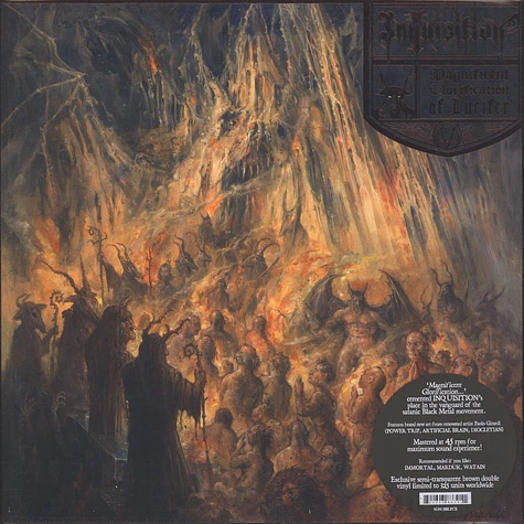 Inquisition - Magnificent Glorification Of Lucifer Semi-Clear Brown Vinyl Edition