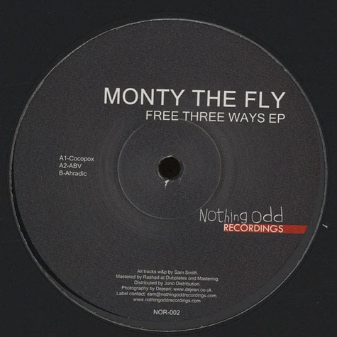 Monty The Fly - Free Three Ways EP
