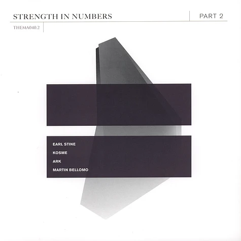 V.A. - Strength In Numbers Part 2 Clear Vinyl Edition