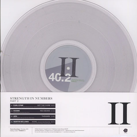 V.A. - Strength In Numbers Part 2 Clear Vinyl Edition