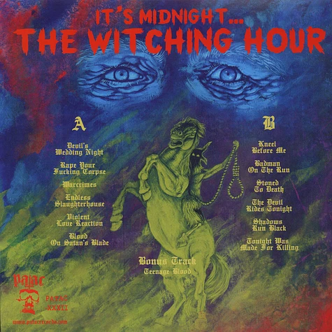 Hookers - It's Midnight The Witching Hour