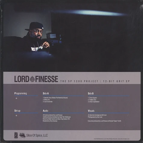 Lord Finesse - The SP1200 Project: 12-Bit Grit EP White Vinyl Edition