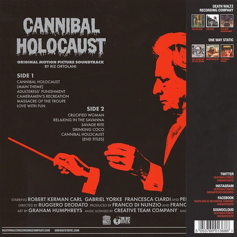 Riz Ortolani - OST Cannibal Holocaust Red Vinyl Edition