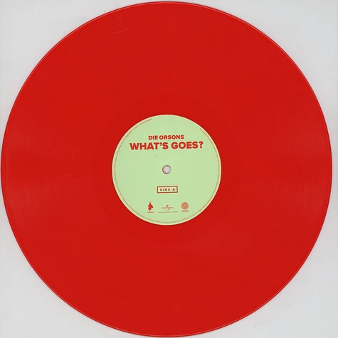 Die Orsons - What's Goes? Red & Green Vinyl Edition