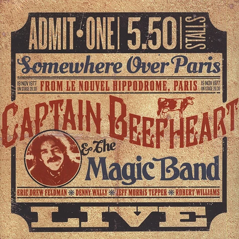 Captain Beefheart - Somewhere Over Paris: Live From Le Nouvel Hippodrome 1977