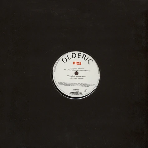 Olderic - Black Label #125