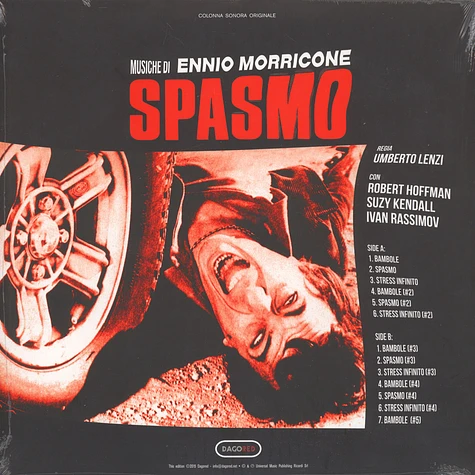 Ennio Morricone - OST Spasmo The Mouth Edition