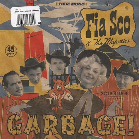 Fia Sco & The Majestics - Boom Boom / Garbage Green Vinyl Edition