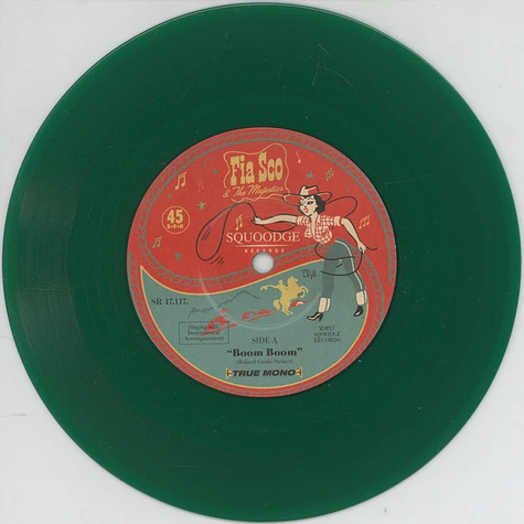 Fia Sco & The Majestics - Boom Boom / Garbage Green Vinyl Edition