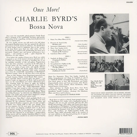 Charlie Byrd - Bossa Nova Once More!