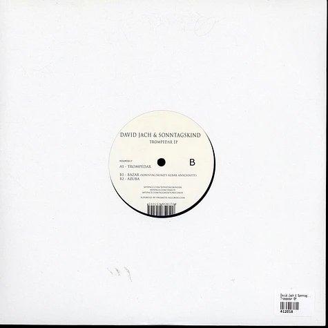 David Jach & Sonntagskind - Trompedar EP