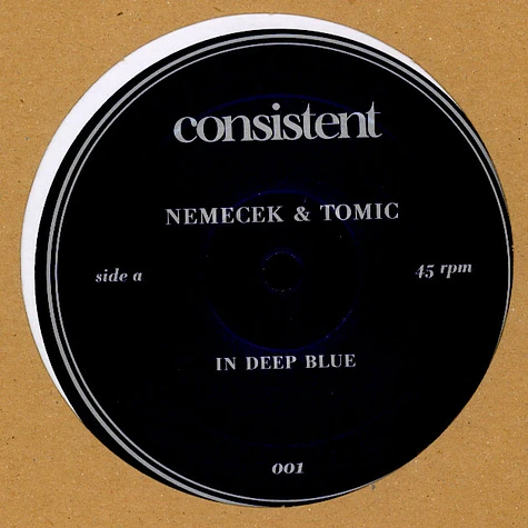Jan Nemeček & Danilo Tomić - In Deep Blue EP