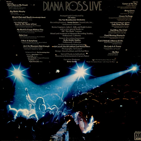 Diana Ross - Diana Ross Live At Caesars Palace