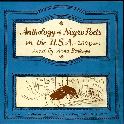 Arna Bontemps, Various - Anthology Of Negro Poets In The U.S.A. - 200 Years