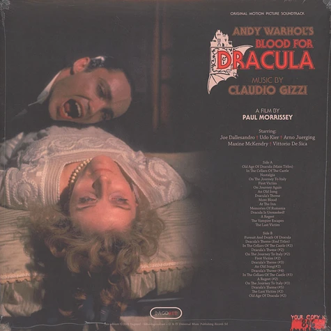 Claudio Gizzi - OST Andy Warhol’s Blood For Dracula