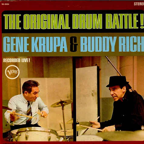 Gene Krupa & Buddy Rich - The Original Drum Battle!