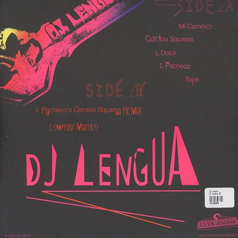DJ Lengua - DJ Lengua EP