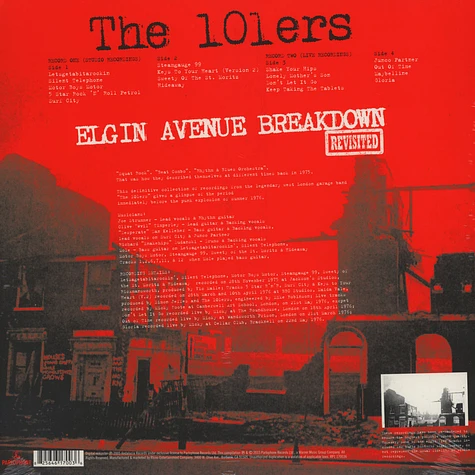 The 101ers & Joe Strummer - Elgin Avenue Breakdown (Revisited)