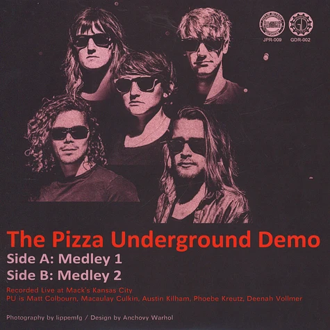 Pizza Underground, The (feat. Macaulay Culkin) - PU Demo