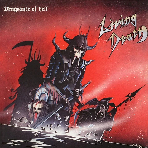 Living Death - Vengeance Of Hell Black Vinyl Edition