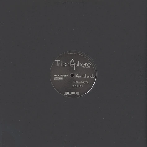 Kerri Chandler - Trionisphere The Album
