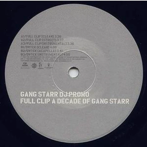 Gang Starr - Full Clip: A Decade Of Gang Starr - Vinyl 2x12