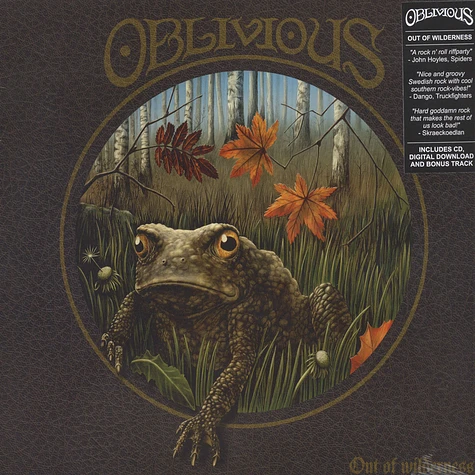 Oblivious - Out Of Wilderness Dark Red Vinyl Edition