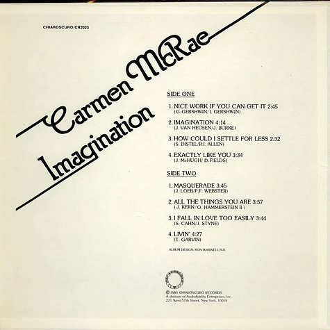 Carmen McRae - Imagination