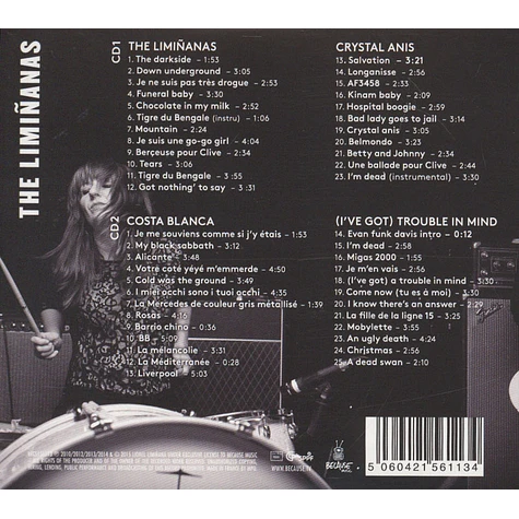 The Liminanas - Down Underground: LP's 2009/2014