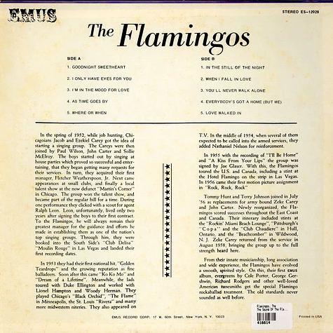 The Flamingos - The Sound Of The Flamingos