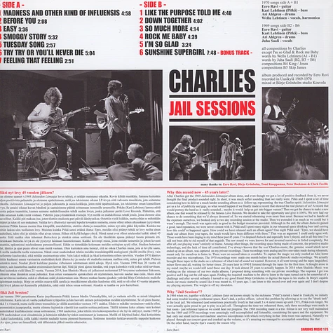 Charlies - Jail Sessions Colored Vinyl Edition