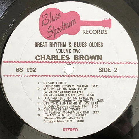 Charles Brown - Great Rhythm & Blues Oldies Volume 2 - Charles Brown