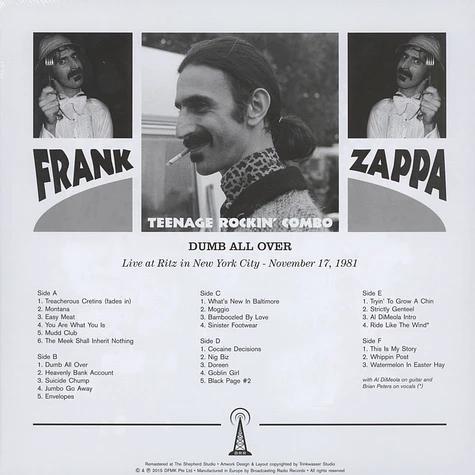 Frank Zappa - Teenage Rockin Combo