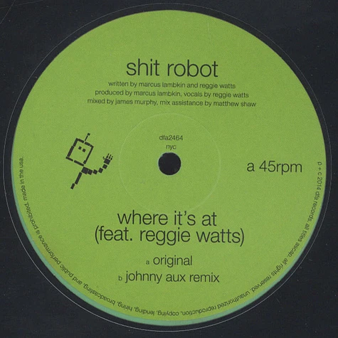 Shit Robot - Where It's At (Feat. Reggie Watts)