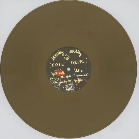 Speedy Ortiz - Foil Deer Metallic Gold Vinyl Edition